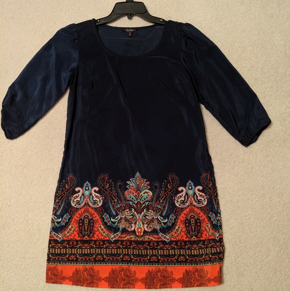 BeBop Navy Dress
